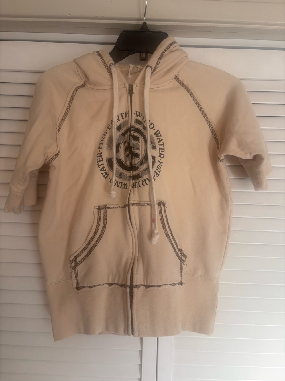 Element Zip-Up Hoodie — Earth Wind Water Fire Logo